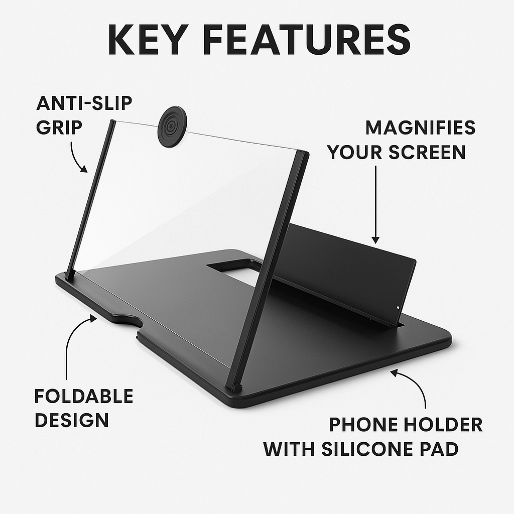 Maqnifiq™ 3D Screen Magnifier