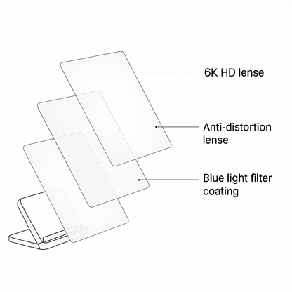 Maqnifiq™ 3D Screen Magnifier