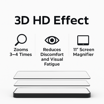 Maqnifiq™ 3D Screen Magnifier
